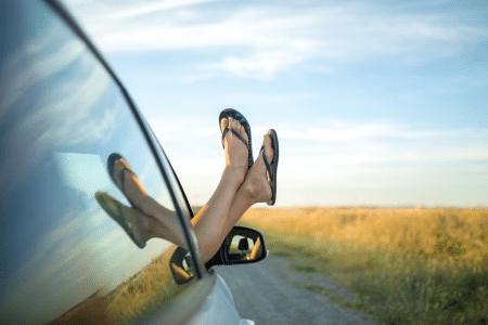 Autorijden Met Slippers