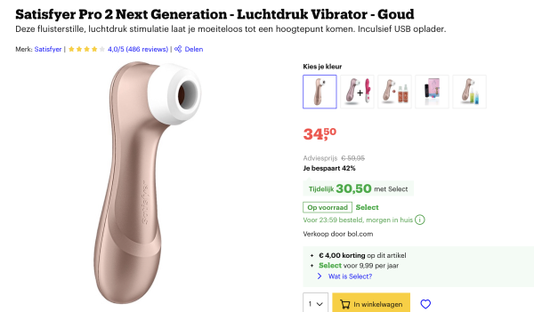 Vibrator Met Oplader