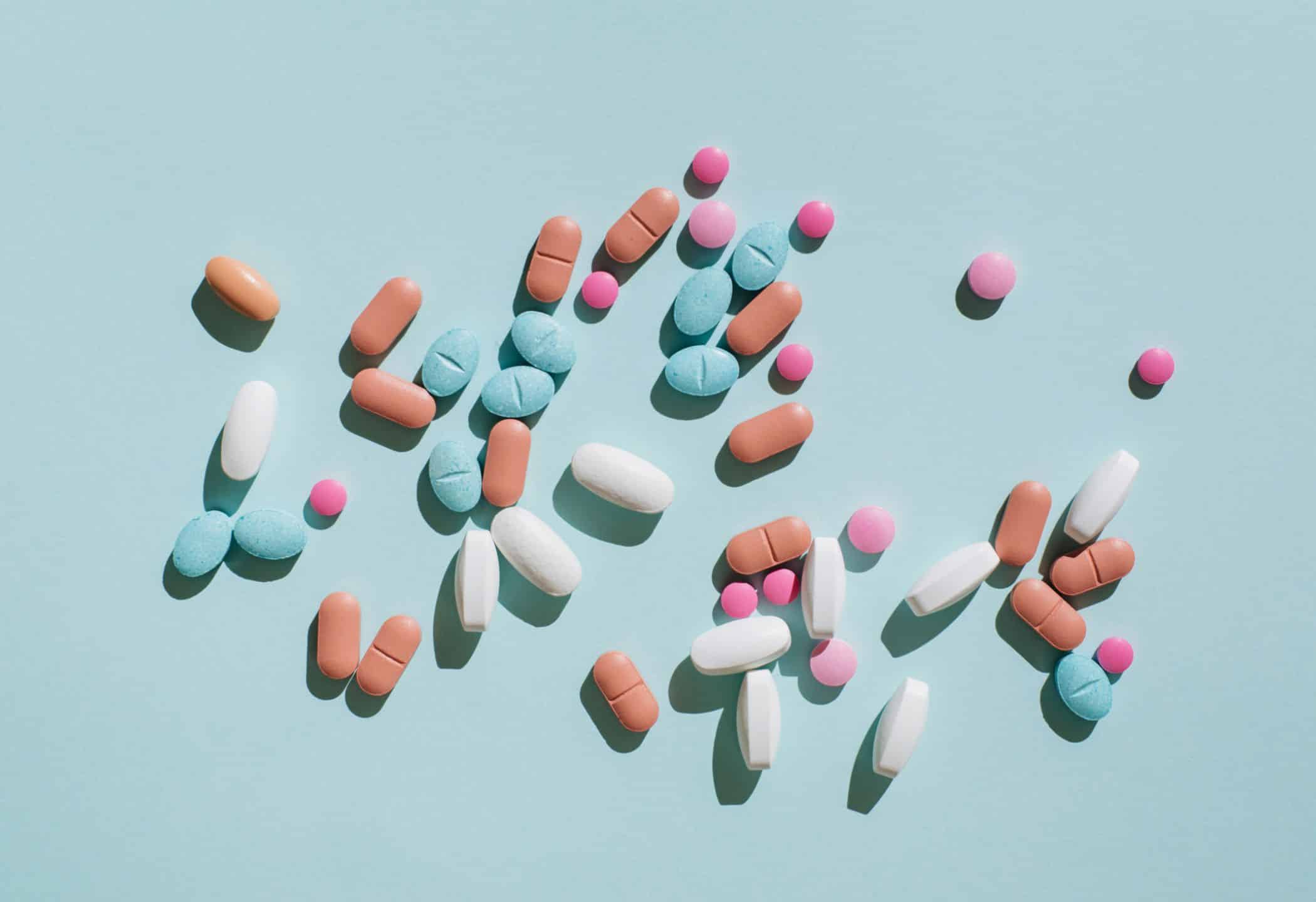 Medicijnen medicijnkastje ontstoken