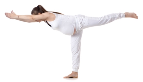 Yoga Strakkere Billen Warrior III