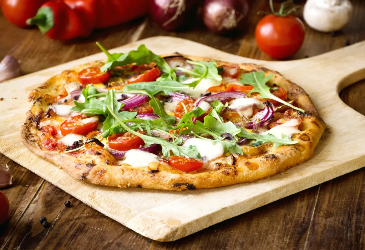 Rucola Op Pizza