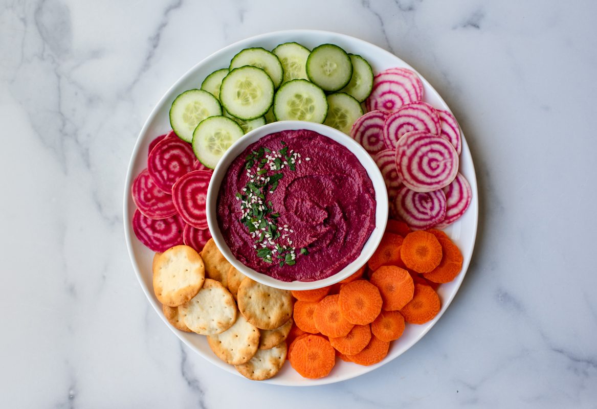 Hummus gezonde snack