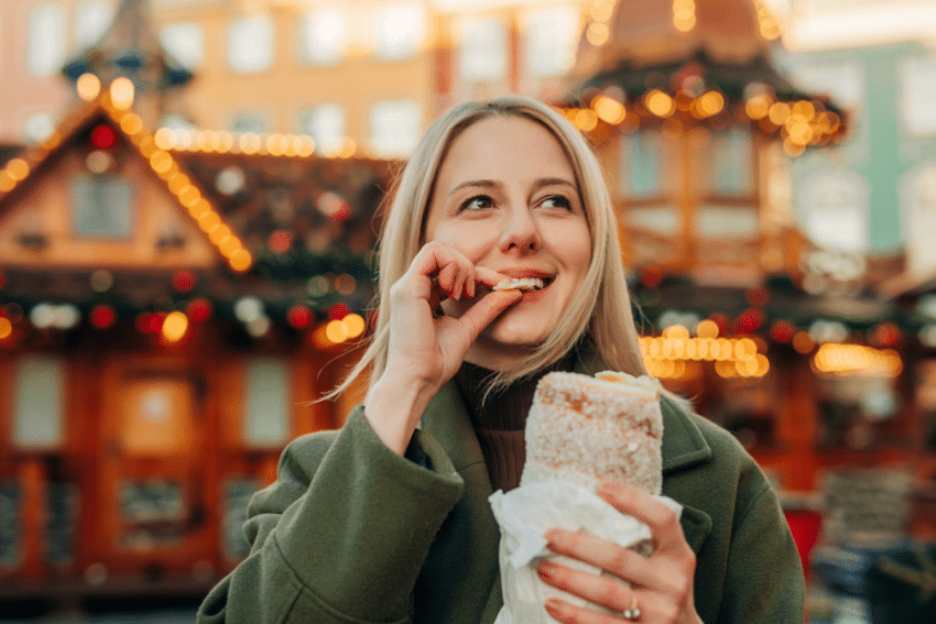 aankomen tijdens de feestdagen