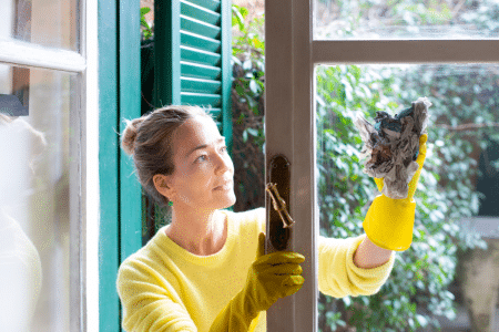 vieze plekken in huis