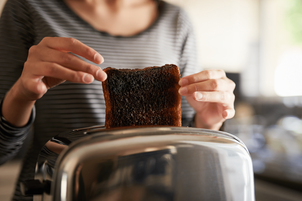 Aangebrand Eten