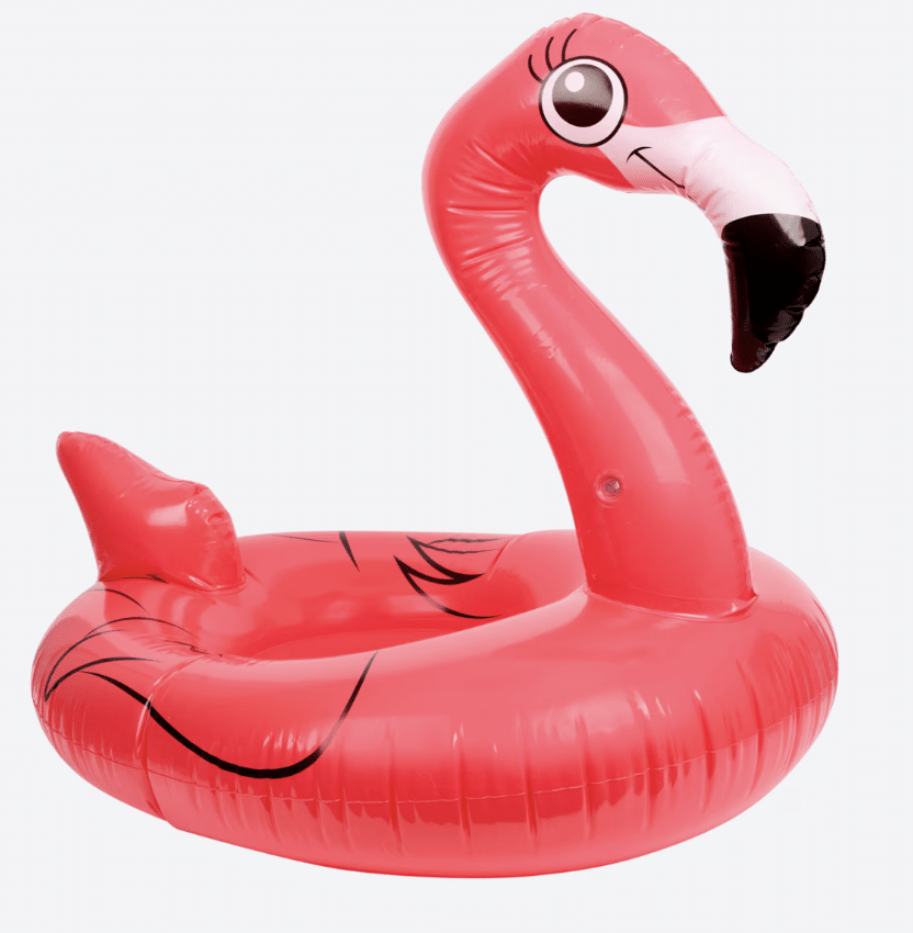 flamingo floatie