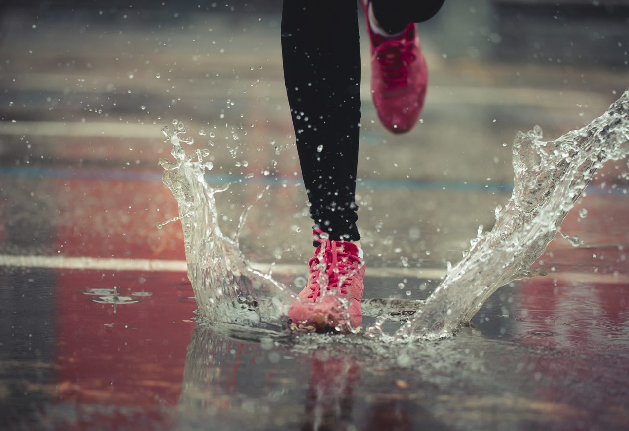 hardlopen regen