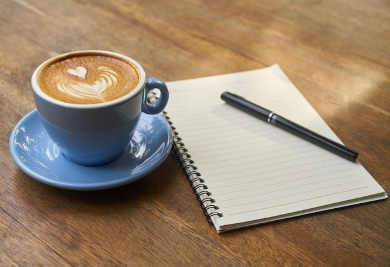 Koffie Notitieboek Pen 1000x1440
