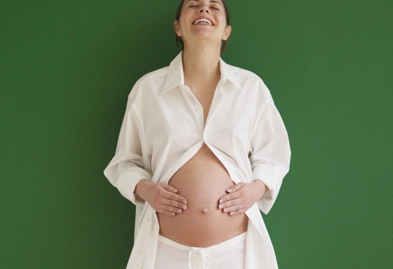 Wat zegt een zwangerschapsstreep? zwangerschap streep buik Santé Magazine tips