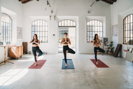 Yogaoefeningen Voor Slankere Benen yogamat