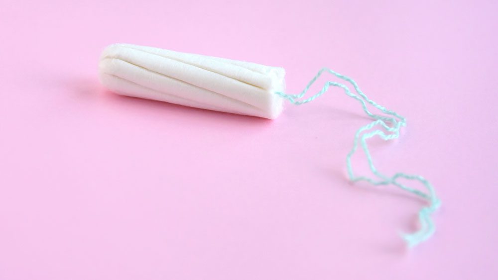 tampon lang inhouden